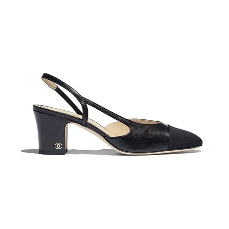 chanel pearl slingback|Chanel slingback grosgrain.